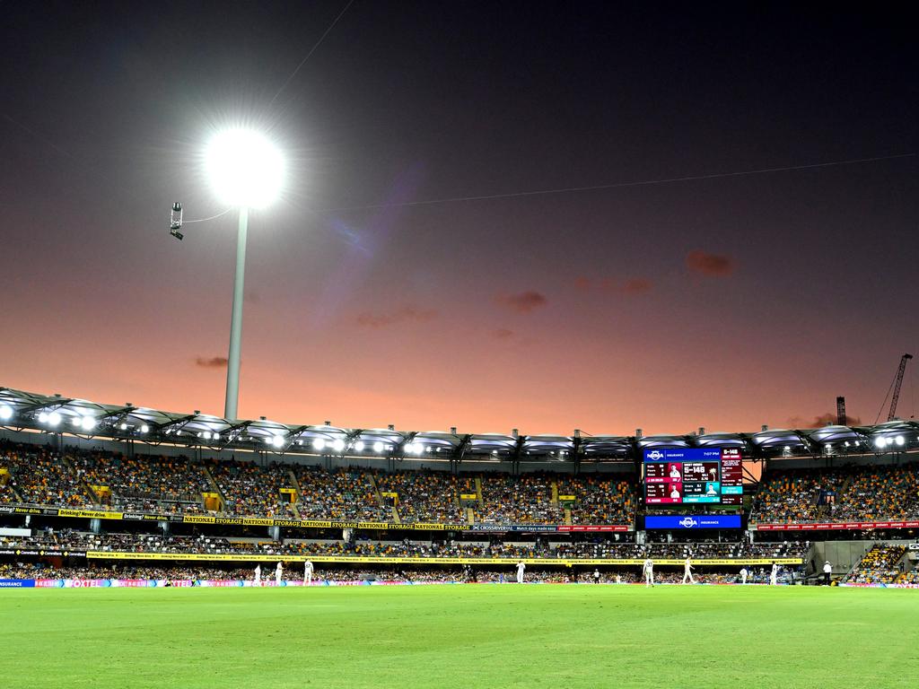 Could Test match cricket at the Gabba as we know it be done? Picture: Getty Images