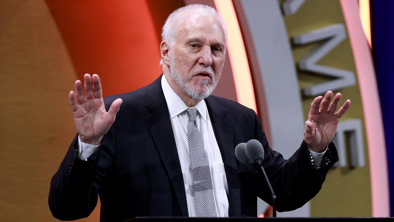 Coach Gregg Popovich, who taught more than just basketball to his players,  to be inducted
