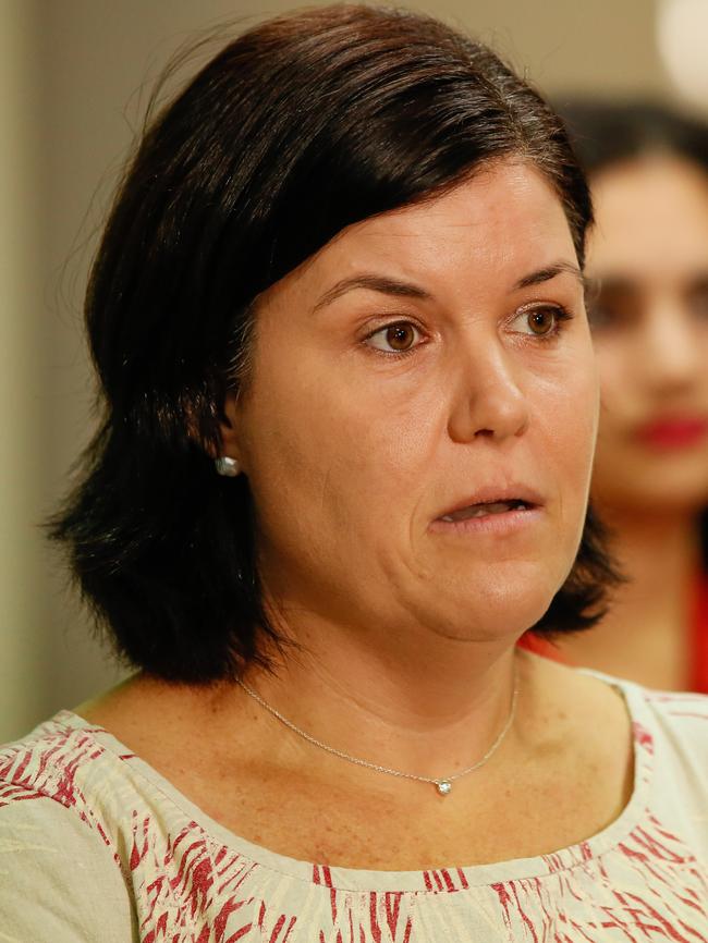 NT Health Minister Natasha Fyles. Picture: Glenn Campbell