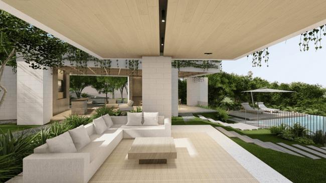 Renders of the property designed for 12-14 Ocean Vista Lane, Buderim. Photo: contributed