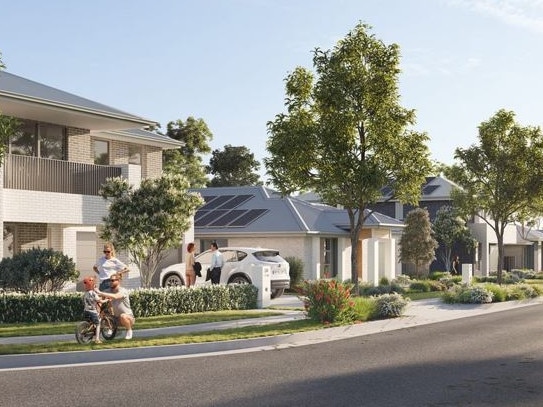 Figtree Hill's master planned community in Sydney's southwest: Artist impression, design subject to change