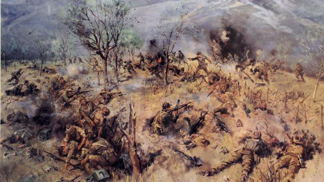 Australians played a vital role in stopping the Chinese advance towards Seoul during the Korean War as shown in this portrayal of the famous Battle of Kapyong.