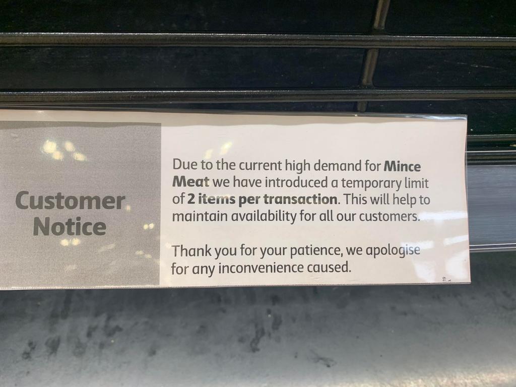 Mackay shoppers are experiencing empty shelves at Coles on Sydney Street Markets as Covid wreaks havoc as workers are forced to isolate, January 8, 2022. Picture: Tara Miko