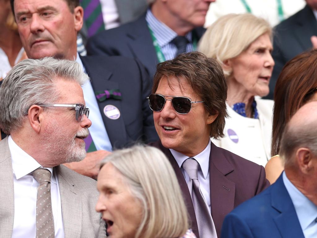 Tom Cruise was also a guest of the Royal Box. Photo:/Getty Images.