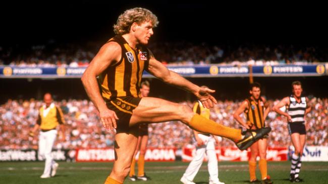 Dermott Brereton lives every day in pain.