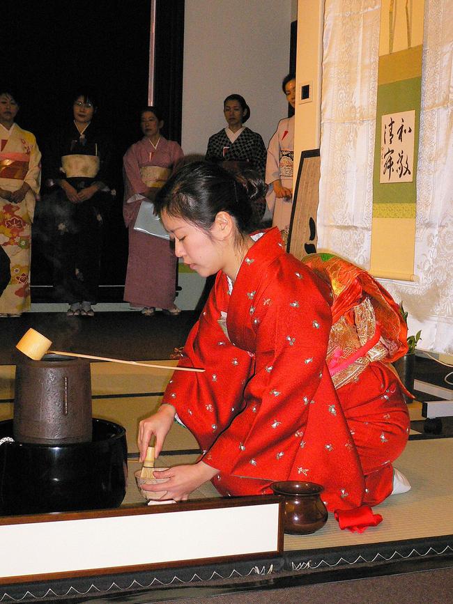 Chado, or a traditional tea ceremony, would have been performed in the tea house. Picture: Supplied