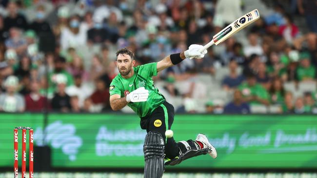 There is a different energy in the BBL when Glenn Maxwell plays. Picture: Getty Images