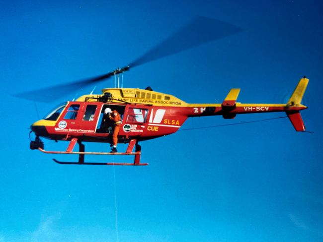 Westpac Life Saver Rescue Helicopter Aircrewman Mick Kerry.