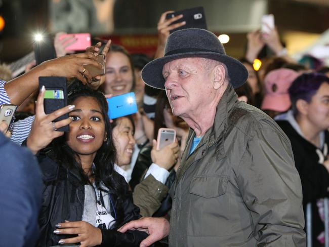 Anthony Hopkins, Thor being filmed in Brisbane - Photo Steve Pohlner