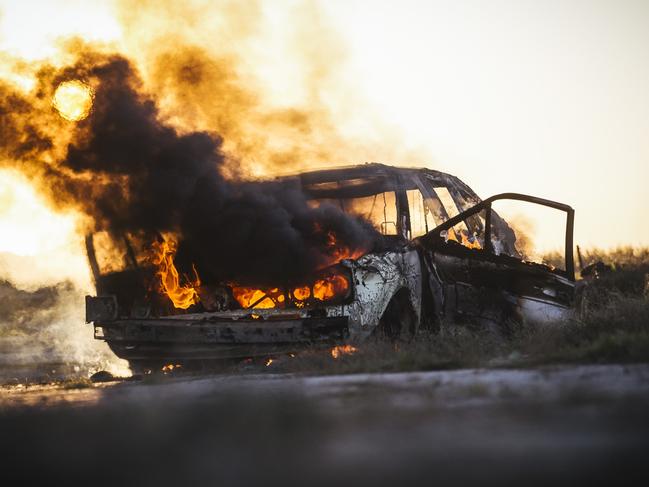 Man torches ex’s car after sending 100+ messages