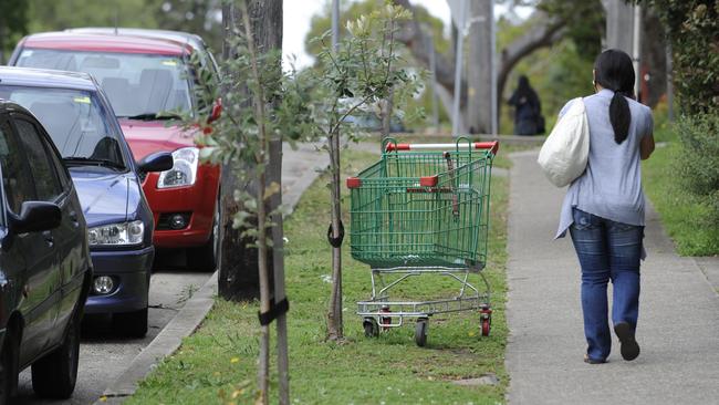 Shopping trolleys left in the Hornsby Asquith areas.