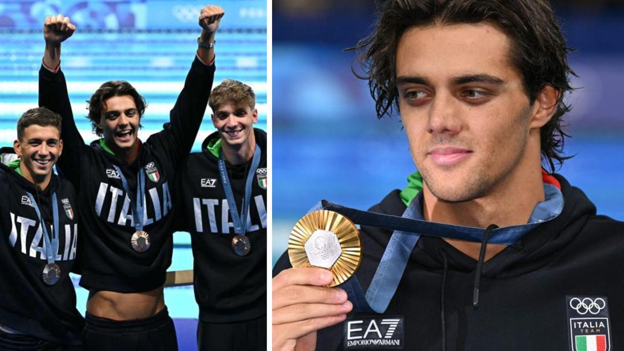 Olympic champion Thomas Ceccon leaves entire world drooling