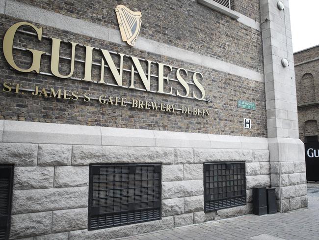 Guinness has 13,000 beer-related truck movements a year. Picture: Ella Pellegrini