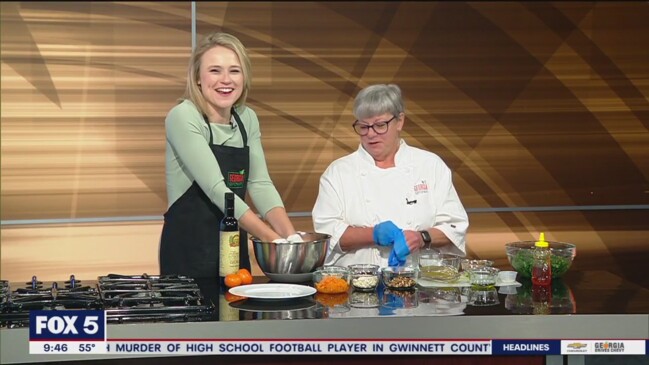 Chef Holly Chute talks making delicious dishes with Georgian satsumas