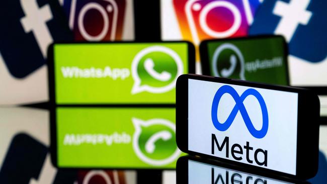 The AFP has criticised end-to-end encryption on Meta platforms limiting their ability to seek justice for victims of crime. Picture: Lionel Bonaventure/AFP