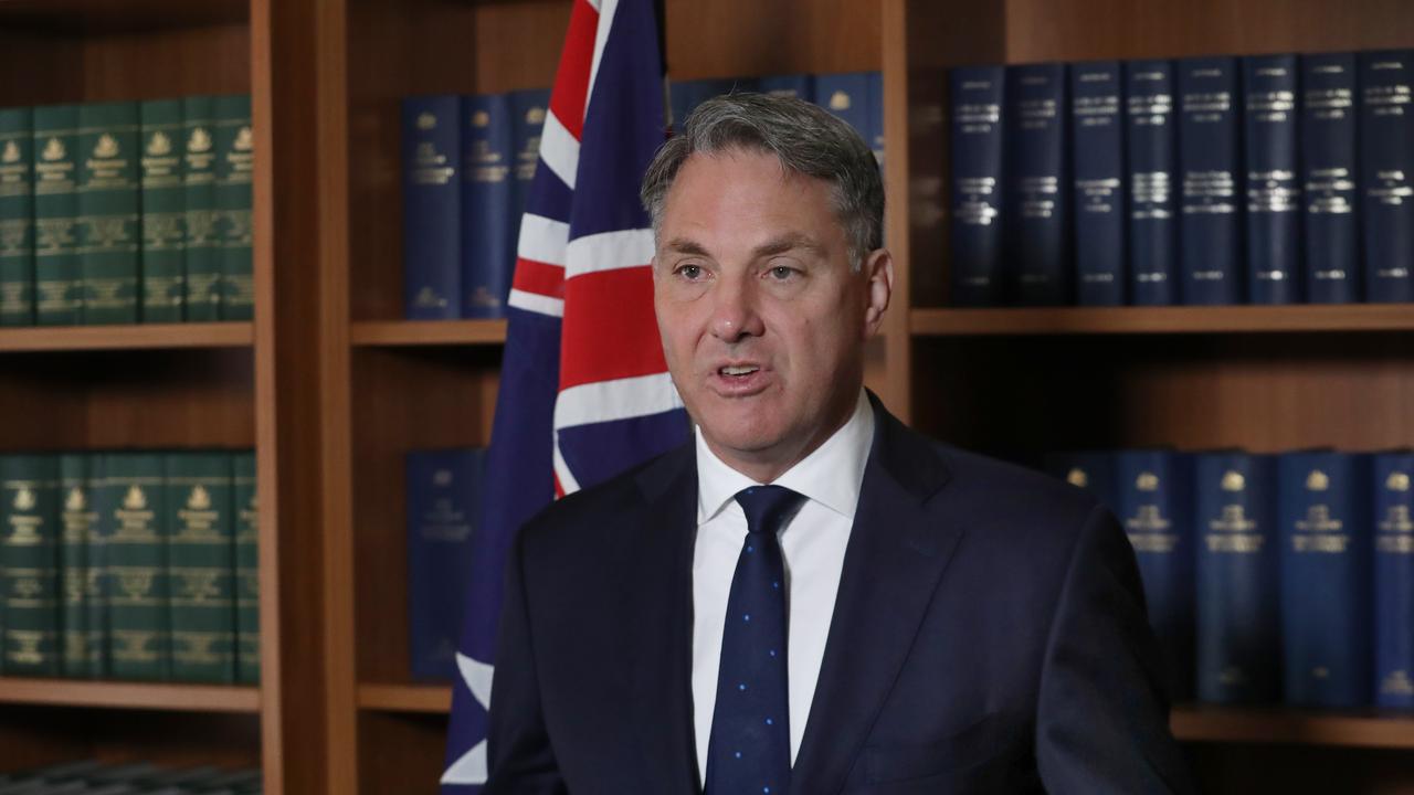 Acting Prime Minister and Defence Minister Richard Marles said Australia would not waiver under China’s threats. Picture: NCA NewsWire / David Crosling