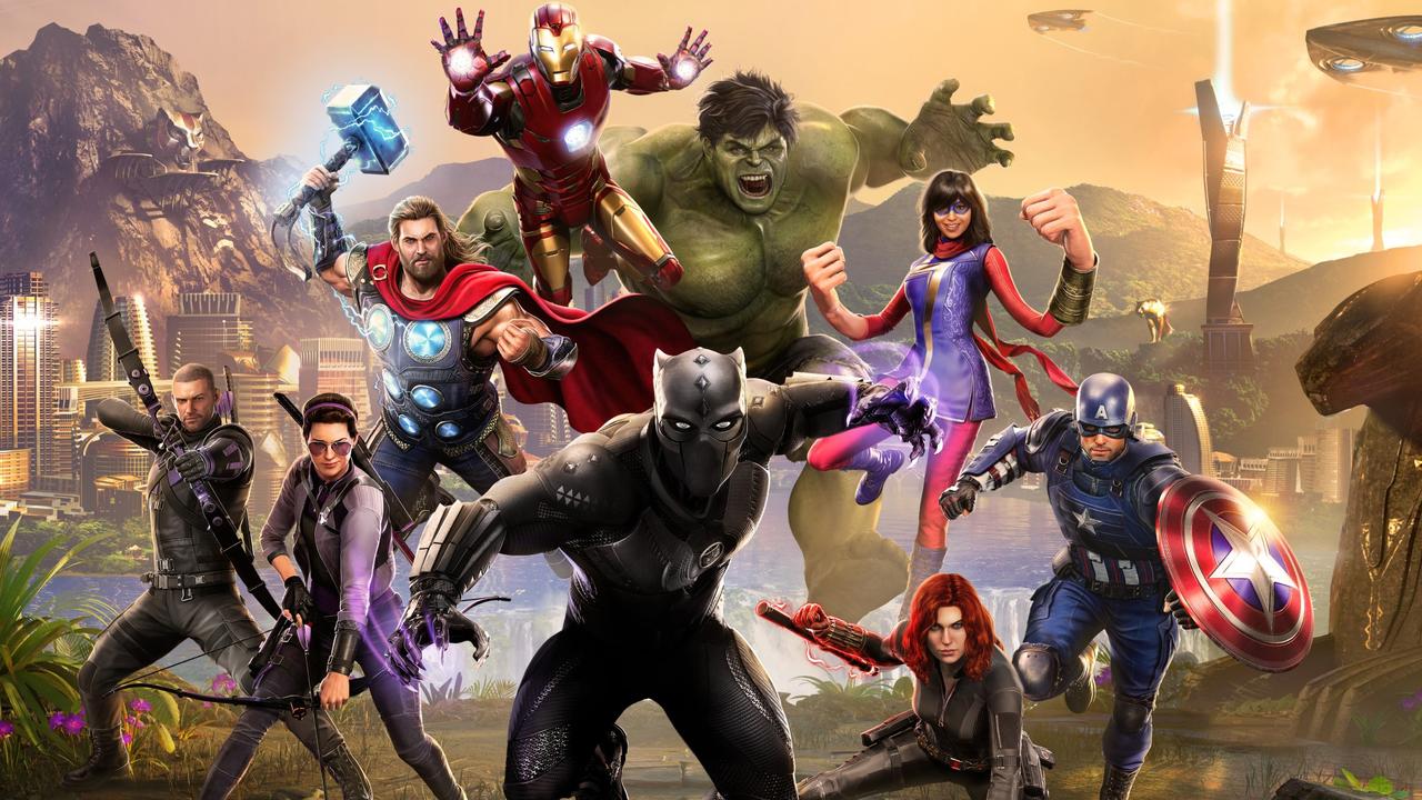 Marvel’s Avengers are a hard no for Book Week costumes, Picture: Supplied by Square Enix