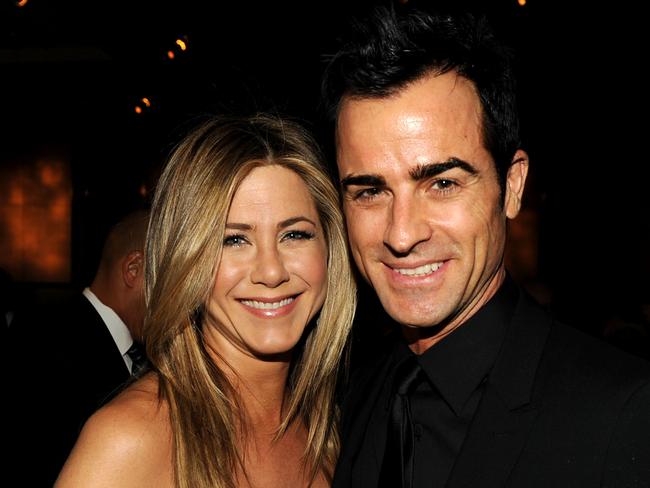 Jennifer Aniston is not missing ex-husband, Justin Theroux. Picture: Winter/Getty Images for DGA