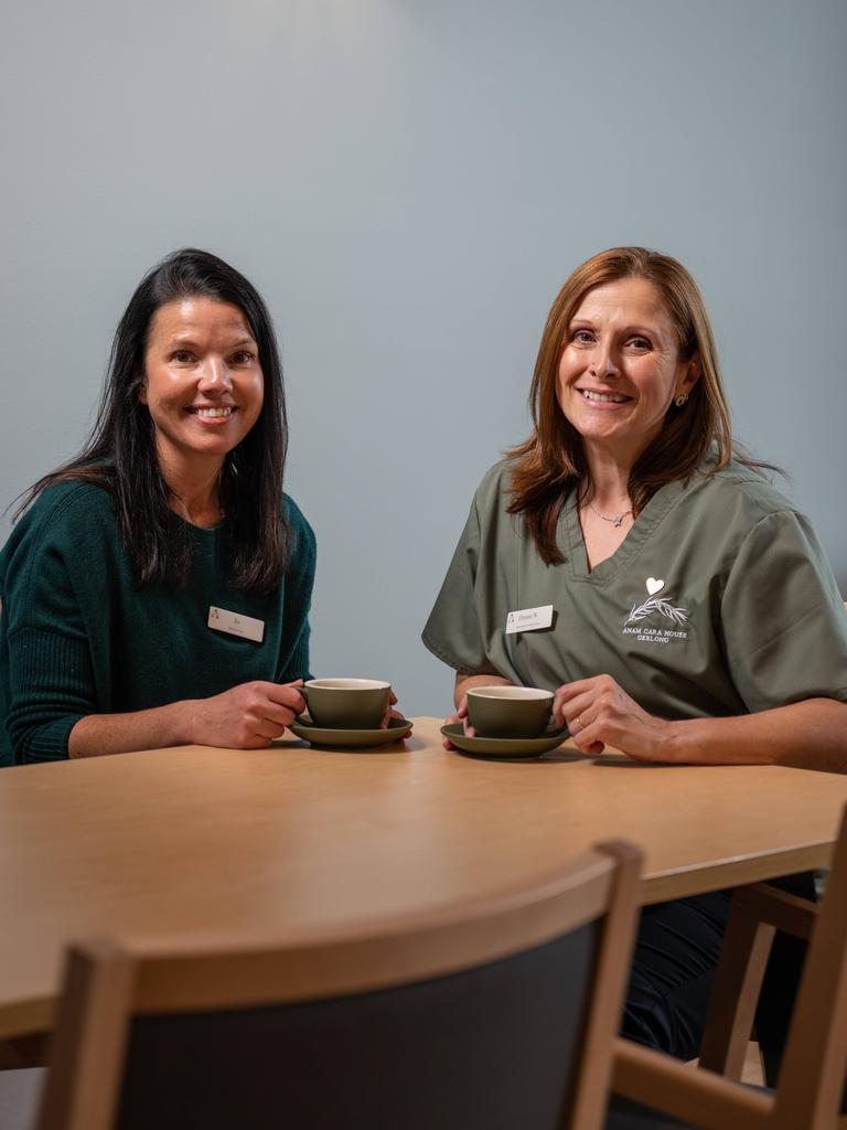 Jo Betz and Donna Woods. Picture: Brad Fleet.