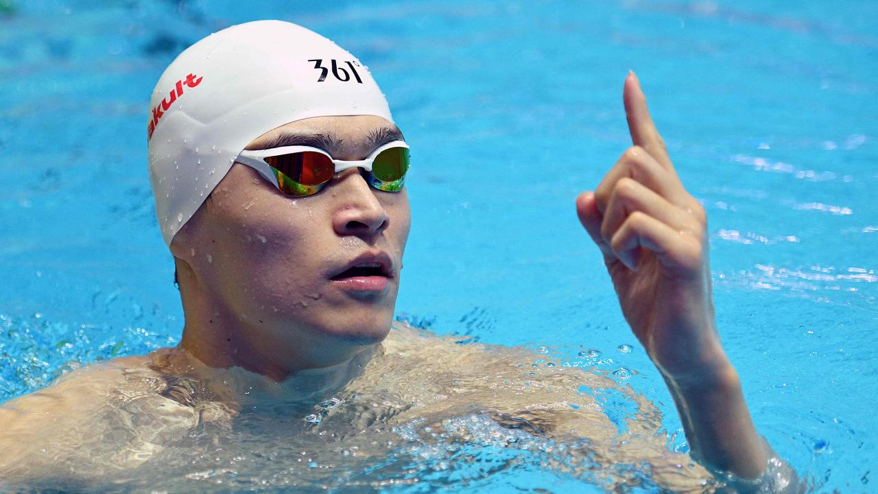 Sun Yang faced heavy criticism from competitors at the 2019 FINA World Championships in July.