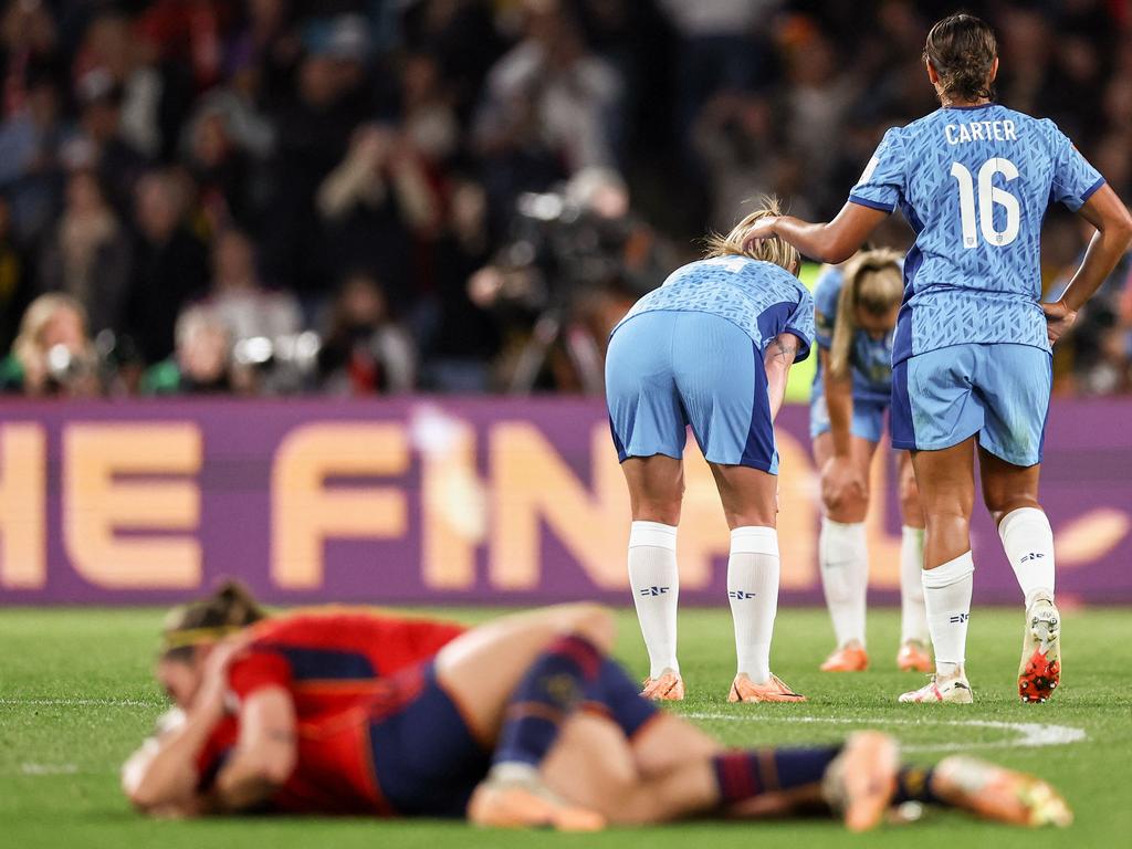 Agony and ecstasy. Photo by FRANCK FIFE / AFP