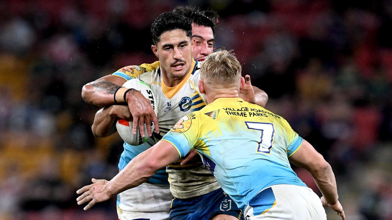 Dylan Brown was enormous for the Eels despite the result.