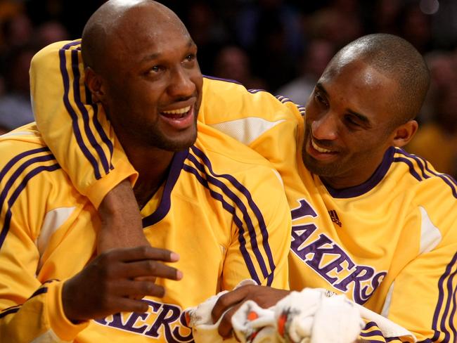 Lamar Odom and Kobe Bryant won NBA championships together.