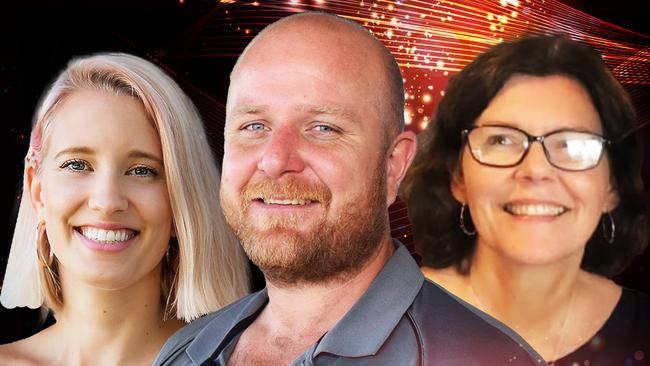 Influential: Ellen Hardy, Joe Prendergast and Dr Joanne Dargusch are part of the Power 30 for 2022.