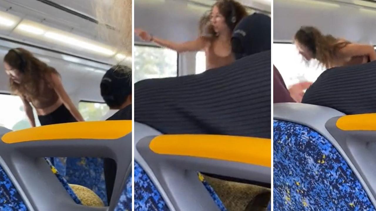 Sydney train commuter snaps at woman for placing her dirty shoes and Louis  Vuitton bag on seats