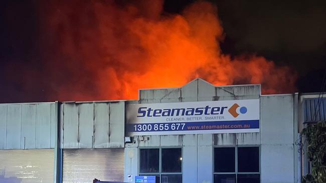 A fundraiser has been launched to help family business Steamaster rebuild after it was destroyed by a fire on New Year's Eve. Picture: GoFundMe