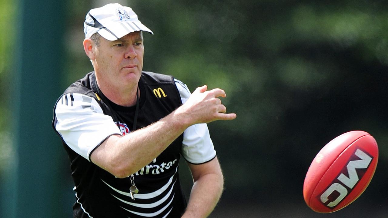 22/11/2011 SPORT: Collingwood training. Gosch's paddock. Director of coaching Rodney Eade Pic. George Salpigtidis