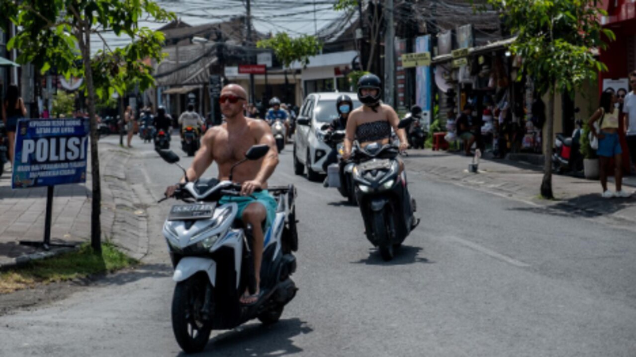 Bali’s governor has flagged a proposed ban on tourists using motorbikes. Picture: Agunng Parameswara/Getty Images