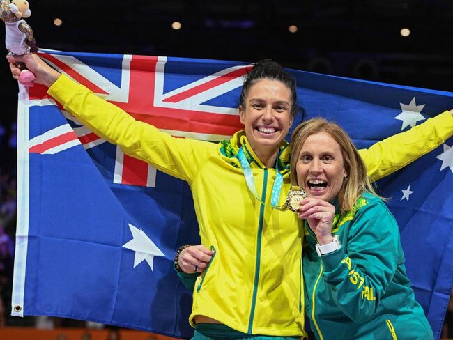 There was plenty to cheer about for Australia in Birmingham. Picture: Sue McKay/Getty Images