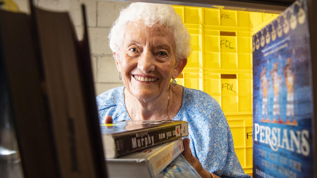 Friends of the Toowoomba City Library president Margaret Taylor as the volunteer organisation cease operations after 27 years and $180K in donations, Friday, January 27, 2023. Picture: Kevin Farmer