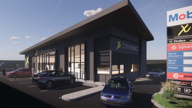 Plans have been lodged for a six-bowser X Convenience service station. Picture: URPS