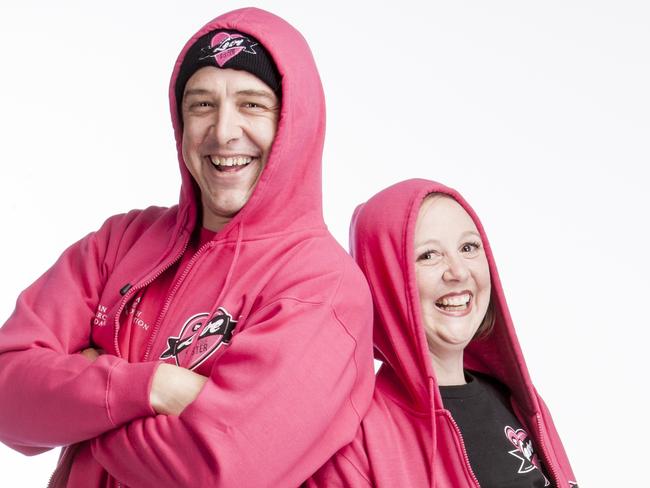 Samuel Johnson and his sister Connie Johnson, who has terminal breast cancer.