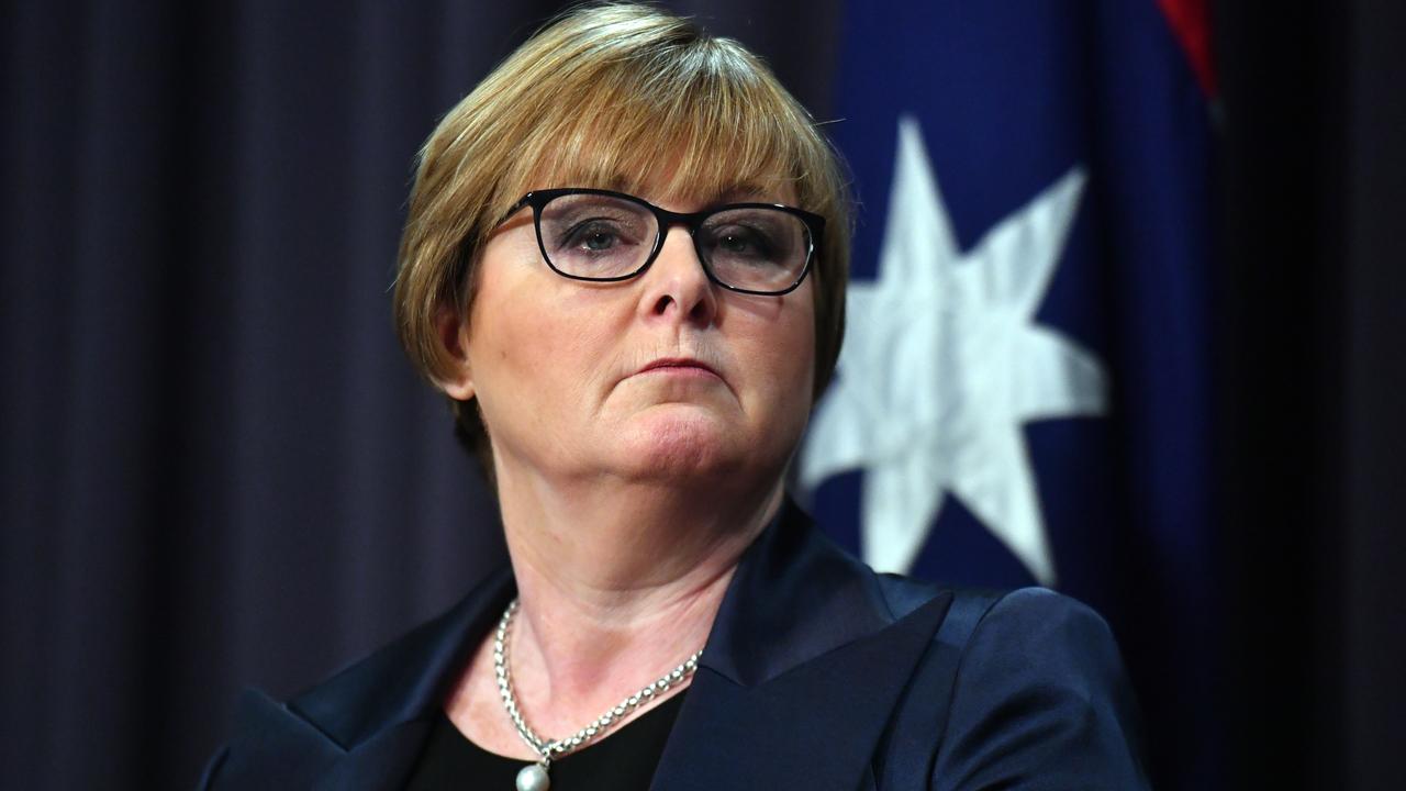 Defence Minister Linda Reynolds released a joint statement with Japan and the US expressing “serious concern” about recent incidents in the South CHina Sea. Picture: AAP Image/Mick Tsikas.