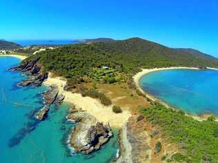 HOT PROPERTY: Lot 9 of Svendsen's Beach Great Keppel Island features a comfortable home, cottage, guest accomodation and low maintenance gardens. Picture: Contributed