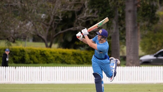 Connor Carroll batting for Northern Suburbs. Picture: Supplied.