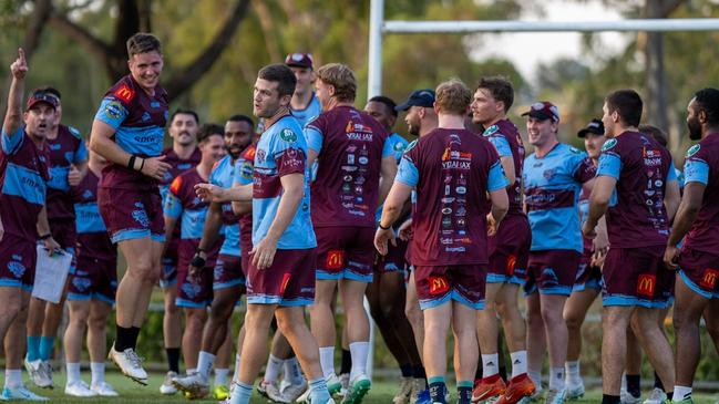 The CQ Capras have started their pre-season training. Photo: Luke Fletcher