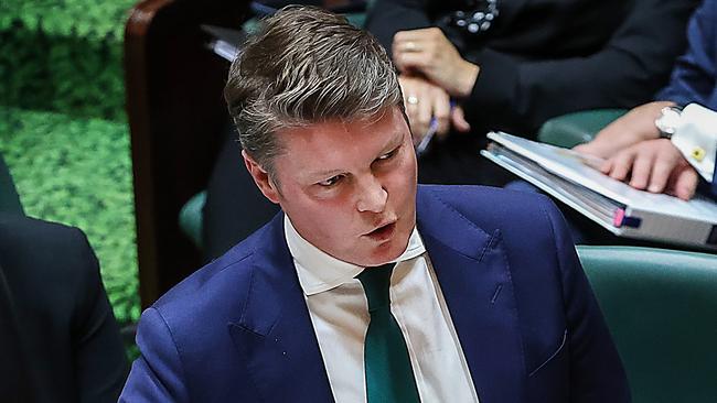 Victorian Education Minister Ben Carroll has warned teachers not to bring ‘divisive’ rhetoric into the classroom. Picture: NCA NewsWire / Ian Currie