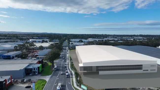 An artist’s impression of Pure Dairy's $100m Dandenong South plant, which is due to be completed in early 2024.