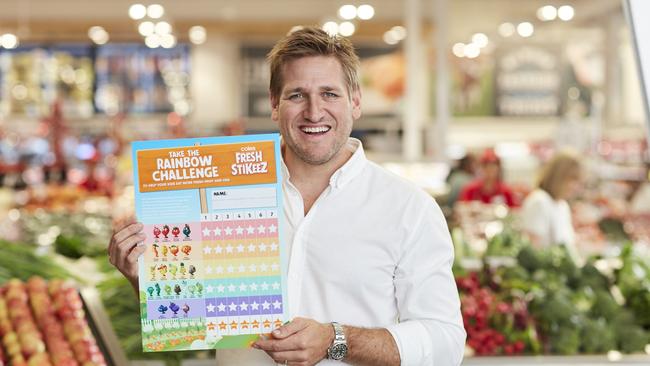 Celebrity chef Curtis Stone has created recipes to support the campaign. Picture: Supplied