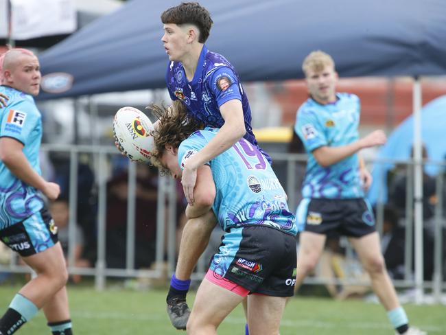 Action from day one of the Koori Knockout. Picture Warren Gannon Photography