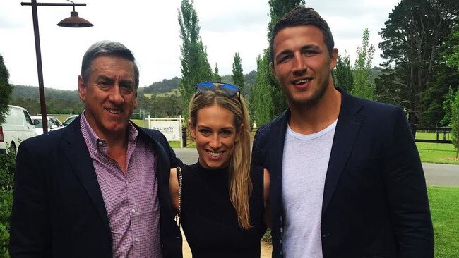 Mitch Hooke, Sam Burgess and Phoebe Hooke images sourced from @samburgess8 Instagram.