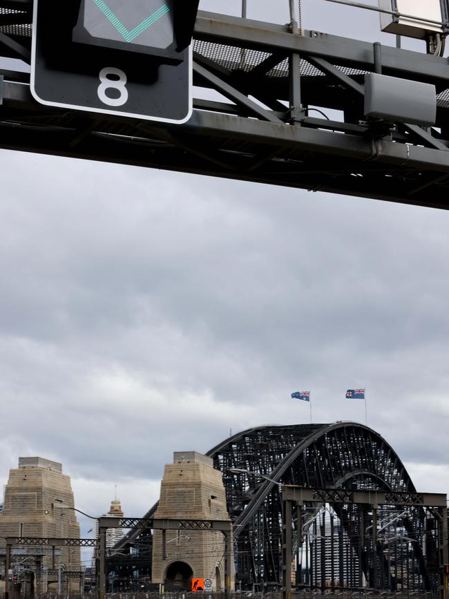 The idea of a northbound toll was floated in a recent Transport for NSW report. Picture: Damian Shaw