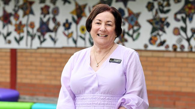 Principal of Oonoonba State School Anne-Marie Day is leaving her role after being with the school since its opening. Picture: Shae Beplate.