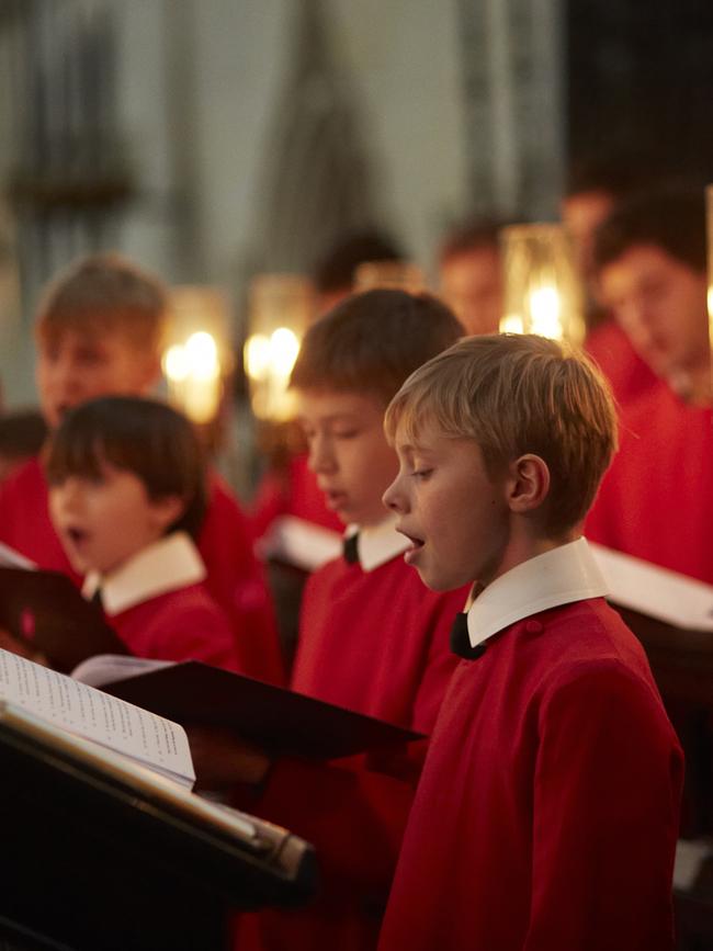 Choir of King's College, Cambridge. Picture: supplied