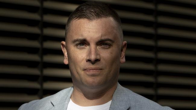 Bankrupt Vailo founder Aaron Hickmann in Adelaide. 22nd May 2025 Picture: Brett Hartwig.
