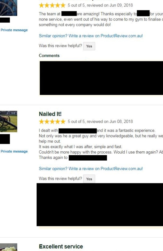 A lot of five star reviews with no negative ones is a warning sign that the reviews may not be genuine. Picture: Product Review/Supplied